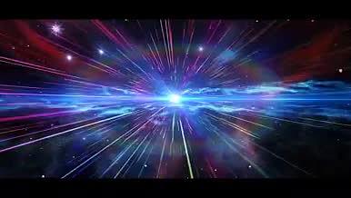 震撼宇宙超光速引擎电影大片开场标题特效logo演绎视频的预览图